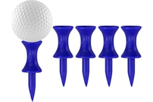 MAOQYE Lot de 100 tees de golf en plastique durable de 38 mm pour entraînement de golf (3,8 cm)