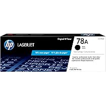 Cartucho De Tóner Negro - HP 78A - LaserJet - CE278A - Para LaserJet Pro M1536dnf, P1566, P1606DN, P1607dn, P1608dn, P1609dn - Telalca Ecuador