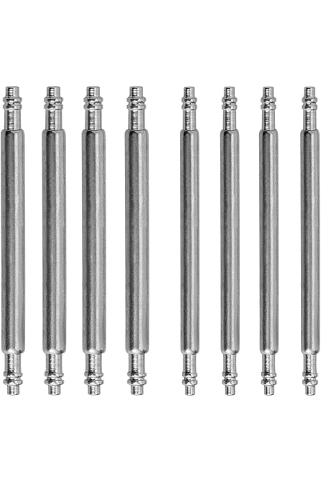 Barrettes à Ressort Masar Pour Bracelet Montre - Acier Inox 316L - Diamètre 1.8mm - Lot De 2 Pièces