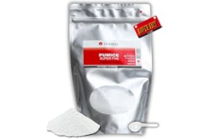 DHARMA RESEARCH Dental Pumice Powder, 1 lb Bag - Multi-Purpose Abrasive for Cleaning, Polishing, Beauty Products, Dental Lab Work, and Rock Tumbling (SuperFine)