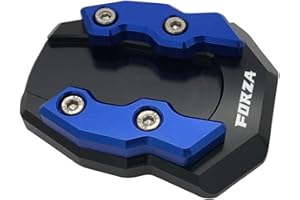 LongGreat Motorcycle Side Stand Enlarge Foot Pad Anti-Slip Kickstand Extension Plate Pad For Honda Forza 300 125 250 2017-2020