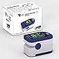Dr Vaku Swadesi Finger Tip Pulse Oximeter, Multipurpose Digital Monitoring Pulse Meter Rate & SpO2 with LED Digital Display