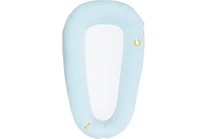 Koo-di Day Dreamer Breathable Baby Nest | Newborn Baby Essential for Supervised Sleep, Tummy Time & Play Time Pod | Spring Water