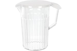 Olympia J906 Kristallon White Polycarbonate Plastic Lid for 0.9Ltr Jug