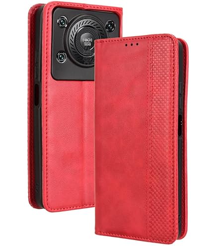 MOJIA Handyhülle Wallet Case Für Doogee Note 58 / Note 58 Pro - Aus PU-Leder, Mit Kartenfächern & Ständer