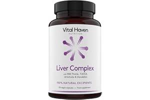 Vital Haven Liver Protector - Milk Thirsle, TUDCA, Dandelion Roots, Artichoke - UK Made