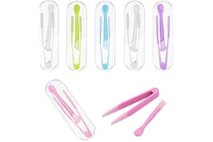 GIONAR 6 Stück Kontaktlinsen Einsetzhilfe, Kontaktlinsen Pinzette, Kontaktlinsen Entfernen, Kontaktlinsen Inserter Remover, Kontaktlinsen Hilfe Zum Einsetzen mit Saugnapf Bunte Contact Lens Tweezers