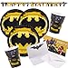 Produktbild amscan 25-teiliges Party-Set Lego Batman - Teller Becher Girlande Einladungskarten für 8 Kinder