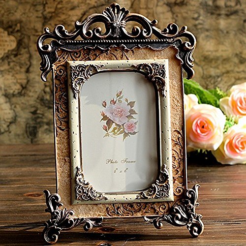 Giftgarden Bilderrahmen shabby chic 10×15 antiker Dekorahmen Fotorahmen - 3