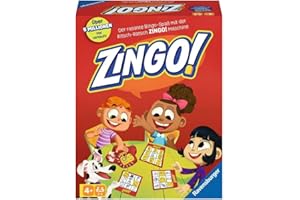 Ravensburger Zingo, dzieci od 4 lat, dla 2 do 6 graczy, gra bingo (22354) (wydanie niemieckie)