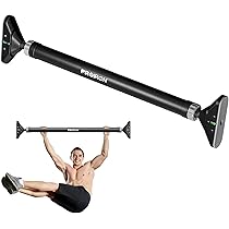 Barre De Traction Iron Gym - Installation Sur Porte, Réglable, Amovible, Neuve