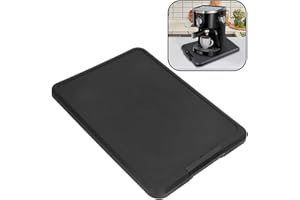 ‎TOMOTATO Rolltablett für die Küche, 41x30x2cm Verschiebbares Tablett für Kaffeemaschine, Beweglicher Caddy für Küchengeräte Arbeitsplatten Aufbewahrung für Heißluftfritteuse, Toaster, Mixer