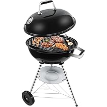 Copertura Per Barbecue Rotonda 70x70cm - Impermeabile, Anti UV, Per Esterno, Con Borsa Di Stoccaggio - Foto 7