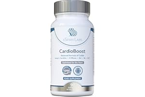 XSPAN LABS CardioBoost 90 Capsules – a Precise Balance of CoQ10, D-Ribose, Acetyl L-Carnitine, B Vitamins & Medium Chain Triglycerides for Normal Heart Function and to Reduce Tiredness & Fatigue
