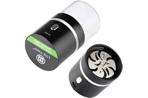 AiTURE Mini molinillo eléctrico mejorado Spice Smart Herb de 400 mAh con tarro de 50 ml, fácil de transportar (molinillo)