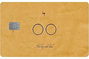 WORKIRAN Wizard Card Sticker | Key, Debit, Credit Card | Covering & Personalizing Bank Card | No Bubble, Slim, Waterproof Card Cover (Anime2)