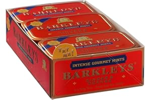 Barkleys Gourmet Mints - Ginger & Orange, 6 tins, 6-pack= 6 tins of 50g