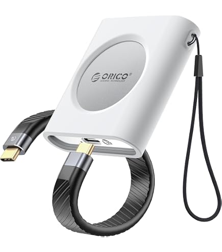 Boîtier SSD Magnétique M.2 NVMe Pour IPhone 15/16/17 Pro - 10 Gbps, 4K ProRes, Charge PD 100W, Jusqu’à 2To, AP42P Noir - 6