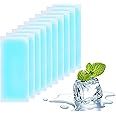 Kiyioor 20pcs Cooling Gel Patches, Cooling Forehead Strips Relieve Headache,Toothache Pain,Drowsiness, Fatigue, Refreshing, Relieve Fatigue, Sunstroke
