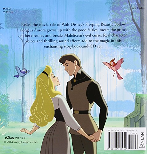 Disney Princess Sleeping Beauty Read-Along Storybook and CD