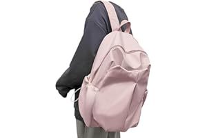 WEPOET Zaino Scuola Media Ragazza,Zaino Scuola Superiore Ragazzo,Zaino Universita Donna Resistente all'acqua Zaini Scuola Cartella Adolescent