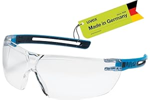 Uvex Tune-up okulary ochronne – okulary ochronne ze 100% ochroną przed promieniowaniem UV – bez metalu, odporne na zaparowanie i zarysowania – bardzo lekkie (23 g)