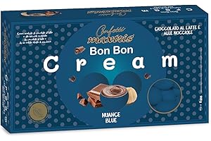 CONFETTI MAXTRIS Bon Bon Cream Gianduia - Nuance Blue, scatola 900 gr