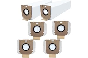 KiimSin 6 sztuk worków do odkurzacza ręcznego Dreame Z10, części zamienne, duża pojemność, akcesoria do worków na kurz z włókniny