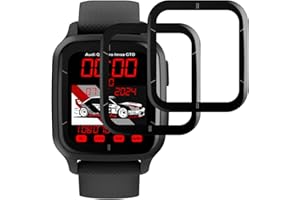 IQShield Verre Trempé pour Garmin Venu Sq 2/Sq 2 Music, Haut Définition Protection écran, Vitre Protection de Anti Rayures, 3D Couverture Complète, Sensible au Toucher, Sans Bulles- 2 Pièces