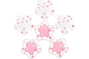 Sottobicchiere per Bevande Tomicy Antiscivolo Coaster, Forma di Fiore Sottobicchiere Tazze, Sottobicchieri in Silicone Antiscivolo Resistente al Calore, per Ciotola, Piatto e Tazze (Rosa)2 Pezzi