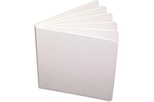 ASHLEY PRODUCTIONS Blank Chunky Thick Pages Book,White