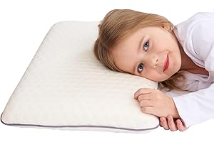 ‎SIKAINI Kinderkissen Memory Schaum kinder kissen Hypoallergenic kissen Kinder kinderkissen flach 3-10 Jahre