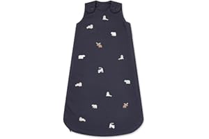 Ex UK Store Baby Sleeping Bag 2.5 TOG Cotton Lined 0 to 36M Unisex Boys Girls Prints