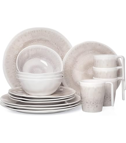 Set De Vaisselle Camping Breeze Assiettes Tasses Mélamine 16pcs BRUNNER