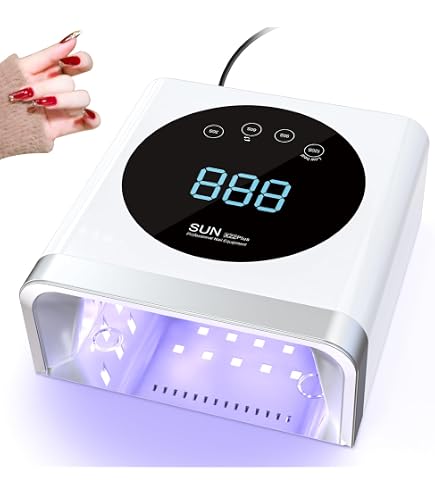 Elektrischer Nagelfräser Set 4-in-1 Mit Staubsauger 80W, 30.000 U/min, LED-Lampe & Halbmondfeilen