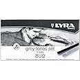 LYRA Polycrayons Soft Grey Tones 12 Box 17.4 x 9.0 x 2.0 cm