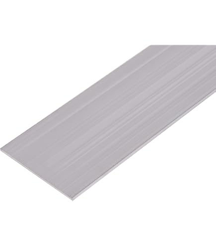 Aluminium Platte Stang 50 Mm X 8 Mm X 2000 Mm - EN AW 6060/6063