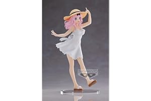 BANDAI BANPRESTO - Kaguya Sama: Love Is War - Ultra Romantic Kyunties - Chika Fujiwara Statue Seaside Version
