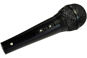MR ENTERTAINER Unidirectional Dynamic Microphone Black + XLR-XLR Cable 3m G158BC