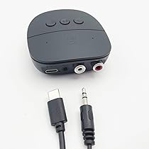 Adattatore Bluetooth 5.0, Adattatore Bluetooth AUX, Trasettitore Ricevitore Bluetooth 2 In 1 - Foto 8