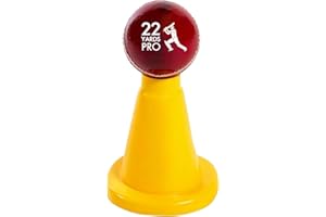 22YardsPro Cricket Batting Tee – Durable Plastic Practice Stand for Cricket Training & Coaching – Stable Design for Indoor & Outdoor Use – Lightweight & Portable – Ball Not Included