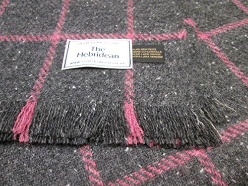 Hebridean Rugs/Blankets - Grey/Pink Fleck