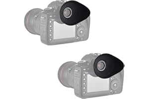 (Twin Pack) PROfezzion Soft Large Eyepiece Viewfinder for Canon EOS 1DX, 1DX II, 1Ds III, 5Ds, 5Ds R, 5D III, 5D IV, 7D II etc. Camera Replaces Canon Eg. Eyecup