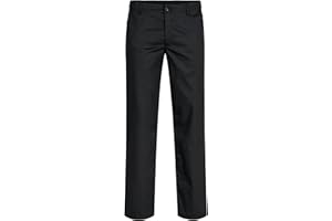Greiff Gastro Moda Cuisine Basic Herren Kochhose Schwarz Modell 110 8000