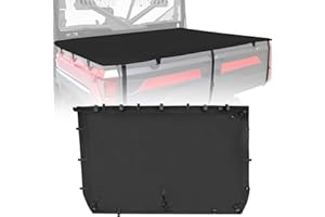 StarknightMT UTV Tonneau Cover, Waterproof Cargo Bed Cover Compatible with Polaris Ranger 1000/XP 1000/XP 570 & Crew Models (2015-2025) Heavy-Duty 600D Oxford Fabric