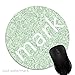 Produktbild Maus-Pad Samen,7 inch rund Mouse-Pad mit rutschfester Unterlage Standard 1V1629