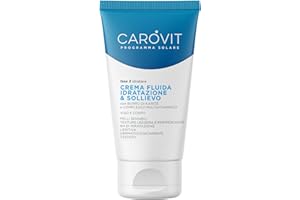 Carovit Crema Doposole, Viso e Corpo, Idratante e Leggera, Adatta per Pelli Sensibili, 150 ml
