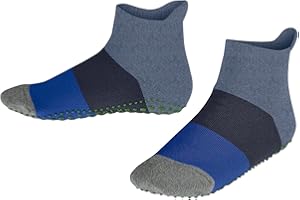 FALKE Unisex Kinder Colour Block Stoppersocken rutschhemmende Noppen auf der Sohle komfortabel mit Plüsch hautfreundlich flache Naht gegen Druckstellen atmungsaktive nachhaltige Baumwolle 1 Paar