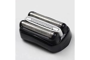 YUEJIESELECTED Ersatzkopf Scherkopf für Series 3 Rasierer Herren Elektrisch,Mit Braun Rasierer Serie 3 32B Schwarz Kopf rasierer Herren,Geeignet für Männer elektrische Rasierapparat Ersatz