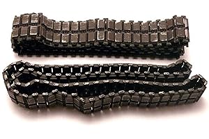 HENG LONG Panzer 1:16 Metallketten Ketten Set, Raupen aus dem Leopard 2A6 3889 Panzer, Original Ersatzteile, TK-MC3889